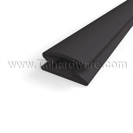 Zero #8216S Adhesive Weatherstrip, Silicone for Metal Door Frames, .234"