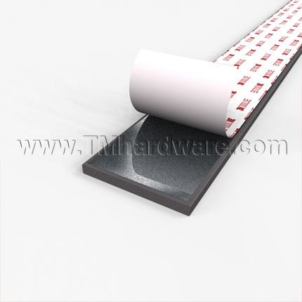 Zero #8780 Adhesive Weatherstrip and Mullion Shield, Neoprene .094"