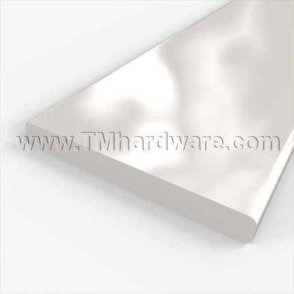 Zero #905A Meeting Stile, Aluminum Strip, 1.5" Width, .187" Gauge