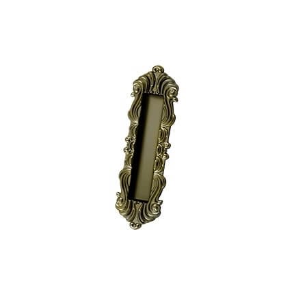Deltana Flush Pull FPV7178, Victorian, Heavy Duty, Solid Brass