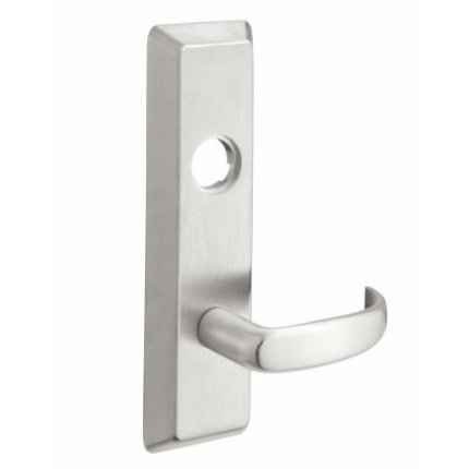Accentra PB-626F Escutcheon x Lever Trim, Classroom / Storeroom, Less Cylinder, Pacific Beach Lever, Satin Stainless Steel Finish 