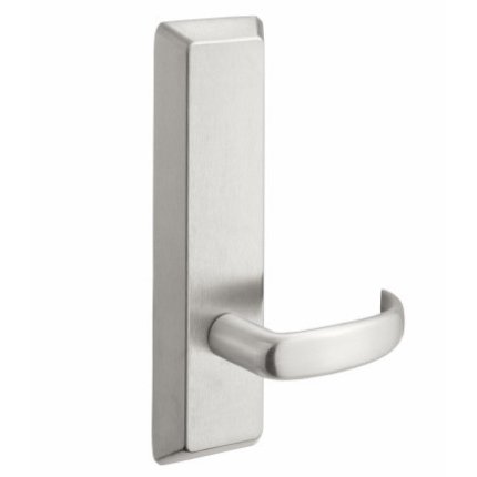 Accentra PB-628F Escutcheon x Lever Trim, Passage / Dummy, Pacific Beach Lever, Satin Stainless Steel Finish 