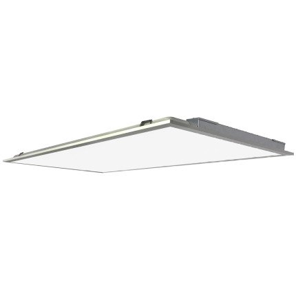 Topaz LED Flat Panel Light, 2PK, 2'x4', 40W, 4000K, 120-277V