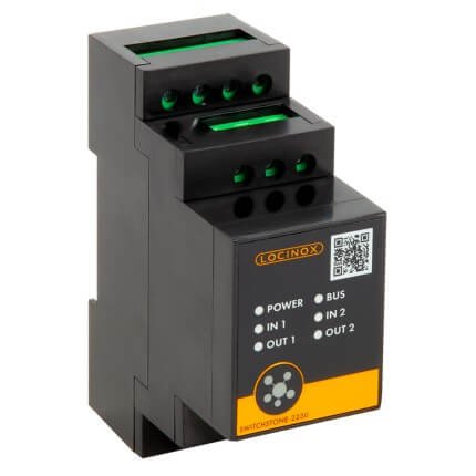 Locinox SWITCHSTONE-STD-X-230, 2-channel Relay Module