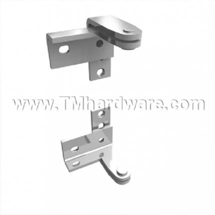 Hager 615, Heavy Weight Pivot Set for Frameless Openings