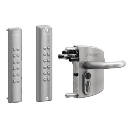 Locinox VOLTA, Surface Mounted Lock with External Battery Powered Keypad