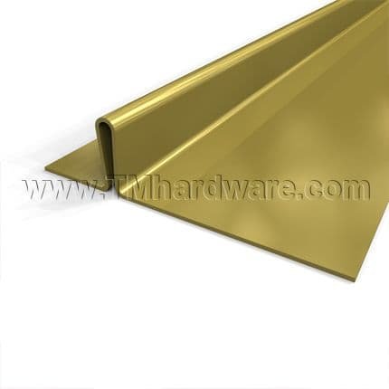 Zero #4000 Metal Weatherstrip, Wooden Windows, for Upper Sash Jambs - QUICK SHIP