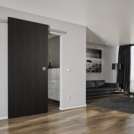 Hafele SLIDO D-Line41 80X Set, Sliding Door Fitting
