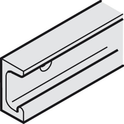 Hafele Hawa Super, Wall-mounted Upper Track