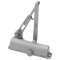 Accentra 1111BF Door Closer, Hold Open with Tri-Packed Arms, Spring Size Adjustable - QUICKSHIP, Aluminum Painted (US28) Finish