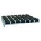 Wooster Supergrit 141 No-Slip Nosing for Wood and Concrete Stairs, 1.875" - 6" Depth, .25" Riser