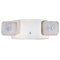 Topaz TPEL2/LED/WH LED Exit Sign with 2-Lamp Heads and Battery Backup