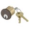 Accentra 2109 Rim Cylinders for Exit Device Trims and Mullions, with 1765.250 Sized Collar, Oil Rubbed Bronze Finish
