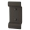 Accentra 214F Plate Trim, Dummy, Exit Pull Plate, Dark Bronze Painted Finish