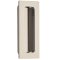 Emtek #220304 Brass Flush Door Pull or Cabinet Handle - Modern Rectangular Polished Nickel - Lifetime (US14) Finished
