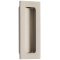 Emtek #220304 Brass Flush Door Pull or Cabinet Handle - Modern Rectangular Satin Nickel (US15) Finished