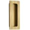 Emtek #220304 Brass Flush Door Pull or Cabinet Handle - Modern Rectangular French Antique (US7) Finished