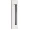 Emtek #220307 Brass Flush Door Pulls or Cabinet Handle - Modern Rectangular Polished Chrome (US26) Finished