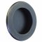 Emtek #2211 Brass Round Flush Door Pull for 2-1/8" Bore, Medium Bronze (MB) Finished