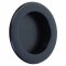 Emtek #2211 Brass Round Flush Door Pull for 2-1/8" Bore, Oil Rubbed Bronze (US10B) Finished