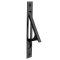 Emtek #2221 Edge Flush Door Pull for Pocket Doors Flat Black (US19) Finished