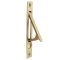 Emtek #2221 Edge Flush Door Pull for Pocket Doors Satin Brass (US4) Finished