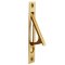 Emtek #2221 Edge Flush Door Pull for Pocket Doors French Antique (US7) Finished