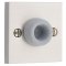 Emtek 2255 Door Wall Bumper with square rosette