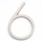 Emtek #2836 Modern House Numbers, No. "6" Digit, 7" Height Satin Nickel (US15) Finished
