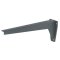 Work Surface Brackets, Hebgo, 11-1/32" x 2-3/32" x 3-15/16", 150 kg, Steel, Gray