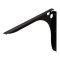 Hafele SpeedBrace Work Surface Bracket, Rigid, Centers,  711mm  x 45mm x 533mm (LxWxH), Black