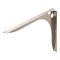 Hafele SpeedBrace Work Surface Bracket, Rigid, Centers, 457 mm x 38 mm x 381 mm (LxWxH), Stainless Steel
