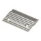 Hafele Z-Clips, 72" Width, 3/8" Lift-off, Aluminum, Mill Finish
