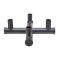 Topaz BH4/90D/BZ-96 LED 4 Arm 90° Bullhorn Mounting Bracket for Area and Flood Lights