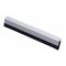 Pemko #332CR3684 Door Gasket, .56" Aluminum Casing with Sponge EPDM Seal -  Clear Anodized Aluminum