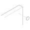 Hafele Door Bumper, Round, BS-07, 8.5mm diameter x 2.2mm, Transparent 