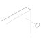 Door Stop, Silent Bumper 2, BS-58SD, for use with Face Frame