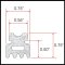 Product Specs of Metal Weatherstrip #363