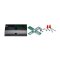 Topaz ESEL/SFS/RCL/B-NYC LED Indoor Luminaries Exit & Emergency Lighting, Clear Edge, Single Face, NYC Approved
