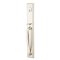 Jefferson Door Lock in Satin Nickel