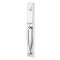 Jefferson Entry Set in Polished Chrome finish