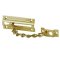 ives chain door stopper in polished brass