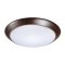 Topaz SDL4/8W/D/CTS-46 Surface Mount Disk Light, Bronze Trim