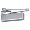 Accentra 5831T Door Closer, Heavy-Duty Hold Open Parallel Arm with Thumbturn and Removable Stopd, Aluminum Painted (US28) Finish