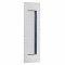 Emtek #222307 Modern Rectangular Knurled with Plain Pocket Flush Pull, Polished Chrome (US26)