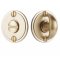 Emtek #828TP Classic Thumbturn Privacy Bolt, US4 Finish