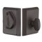 Emtek 8465 #3 Sandcast Bronze Deadbolt with Flap-MB