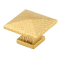 Detailed Image of Emtek 86038 Square Dimpled Knob