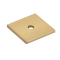 Actual Image of Emtek 86434 Art Deco Backplate for Knob