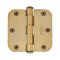 Emtek Hinge with 5/8" Radius Corners in French Antique
